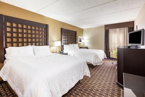 Egyptian cotton sheets, premium bedding, desk, laptop workspace