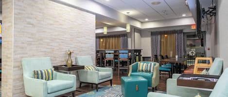 Coin salon dans le hall