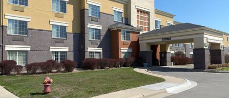 Fassade der Unterkunft