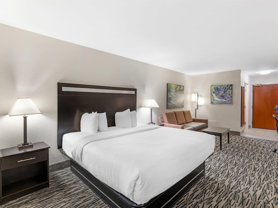 1 habitación, ropa de cama de alta calidad y colchones con pillow-top