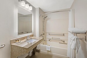 Suite, 2 Queen Beds, Non Smoking, Refrigerator & Microwave (with Sofabed) | Bathroom | Free toiletries, hair dryer, towels, soap - Best Western Plus McDonough Inn & Suites (McDonough)