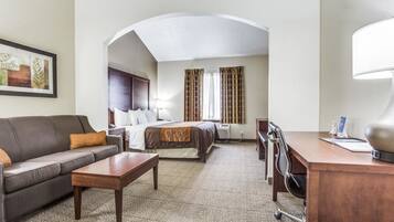 Standardzimmer | Hochwertige Bettwaren, Pillowtop-Betten, Schreibtisch