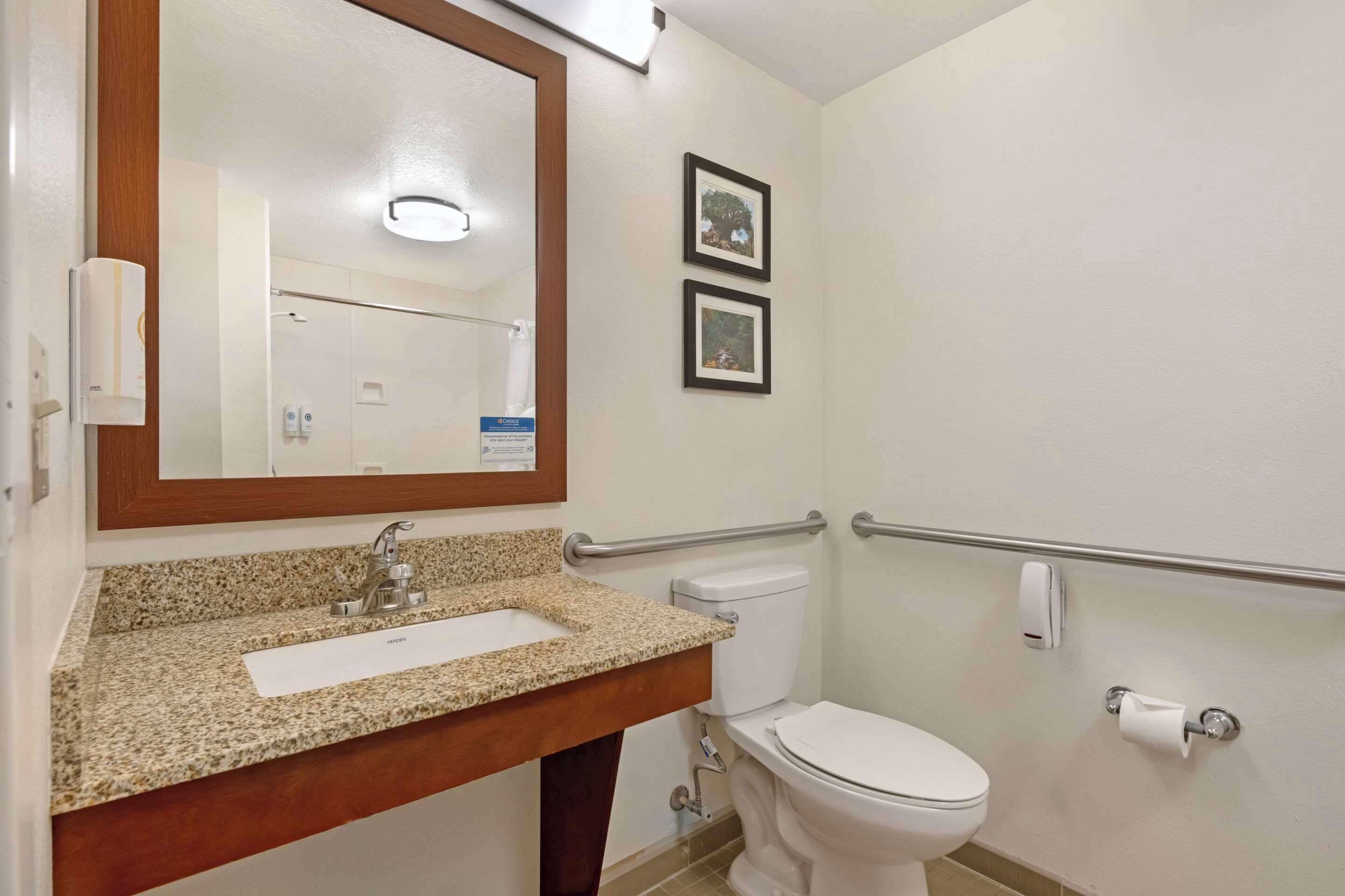 room, 1 king bed with sofa bed, accessible, non smoking (2 person sofa bed) | desk, blackout curtains, iron/ironing board, free wifi