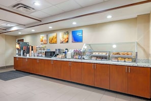 Free buffet breakfast