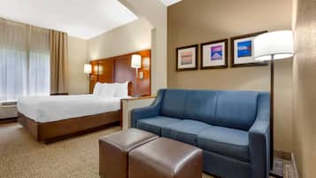 Premium bedding, pillowtop beds, individually decorated