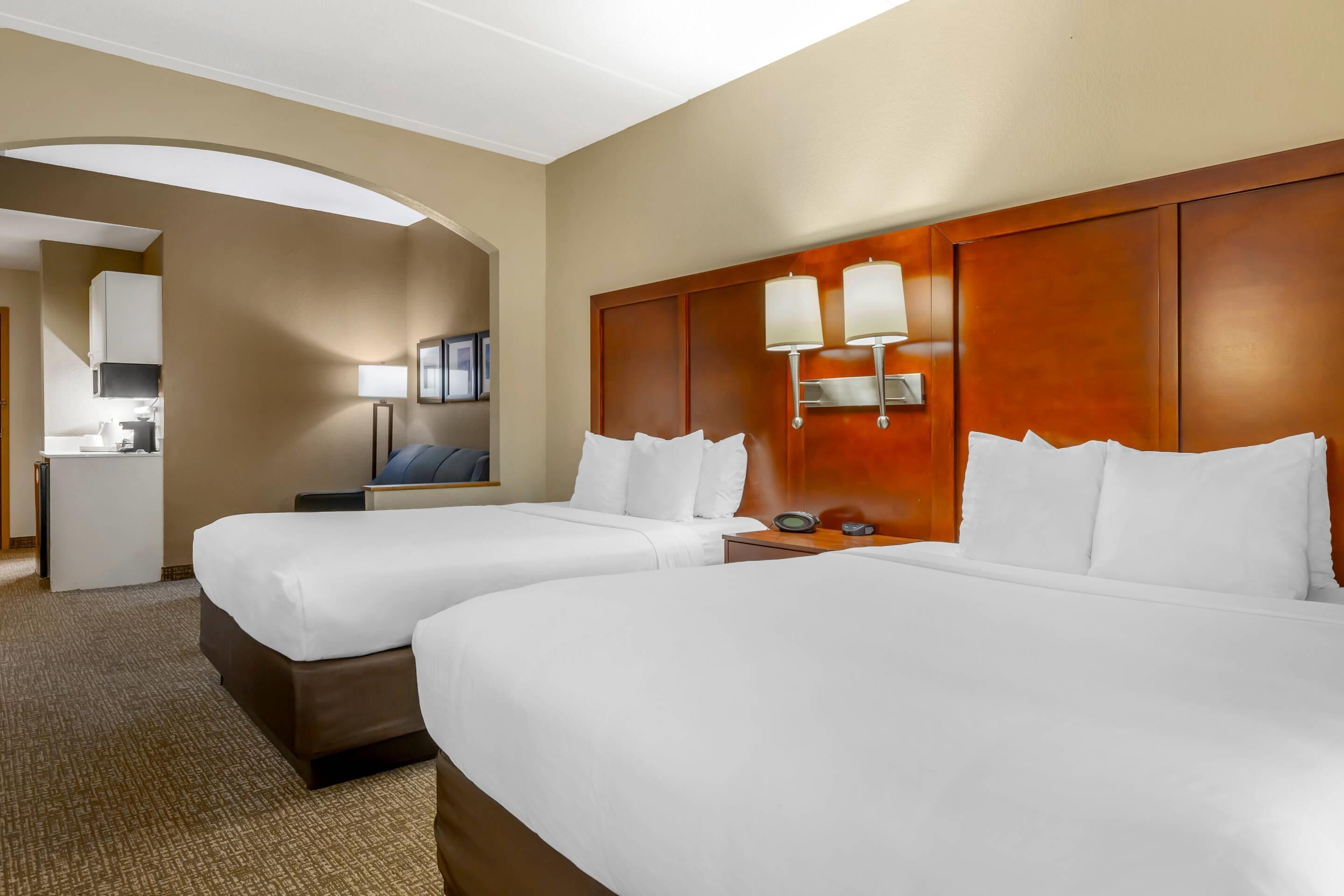 Suite, Non Smoking (Two Queen Beds) | Premium bedding, pillow-top beds, individually decorated