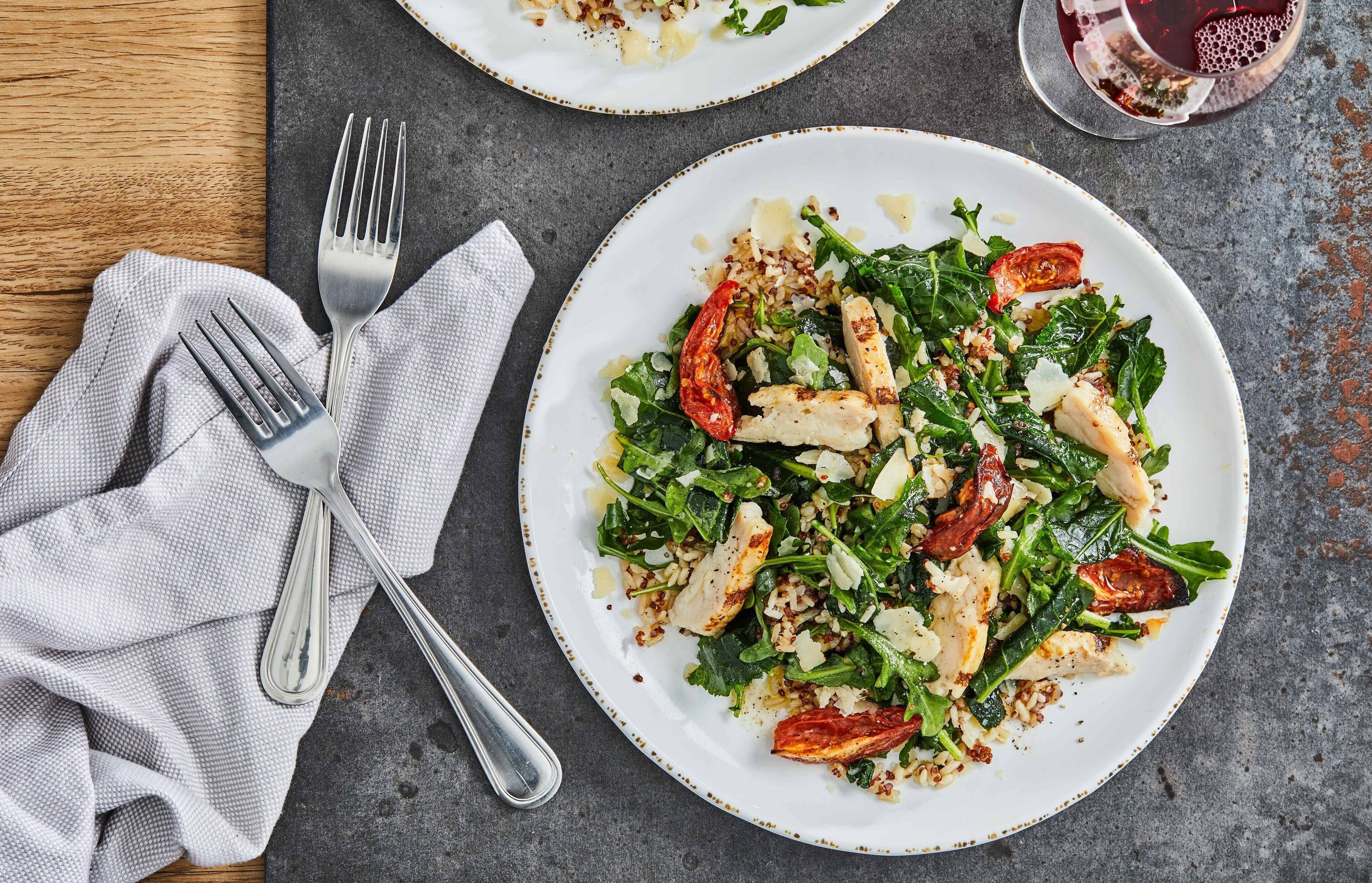 breakfast and dinner served