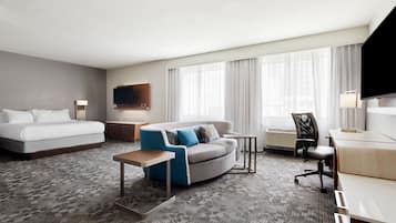 Suite Studio, 1 très grand lit et 1 canapé-lit, non-fumeurs | Literie hypoallergénique, bureau, fer et planche à repasser