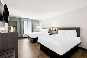 Chambre Standard, 2 grands lits, non-fumeurs | 1 chambre, literie de qualité supérieure, matelas Select Comfort