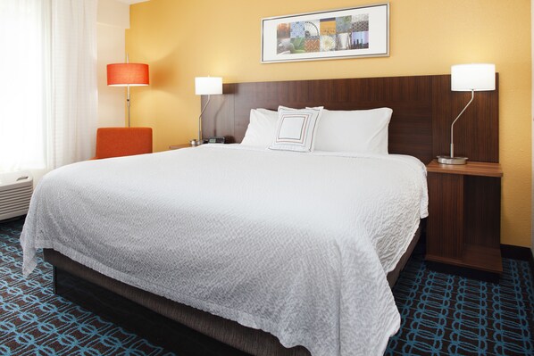 Premium bedding, pillow-top beds, in-room safe, desk
