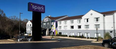 Façade de lâhĂ©bergement