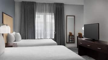 Standard Suite, 2 Queen Beds, Accessible, Non Smoking | Premium bedding, individually decorated, individually furnished