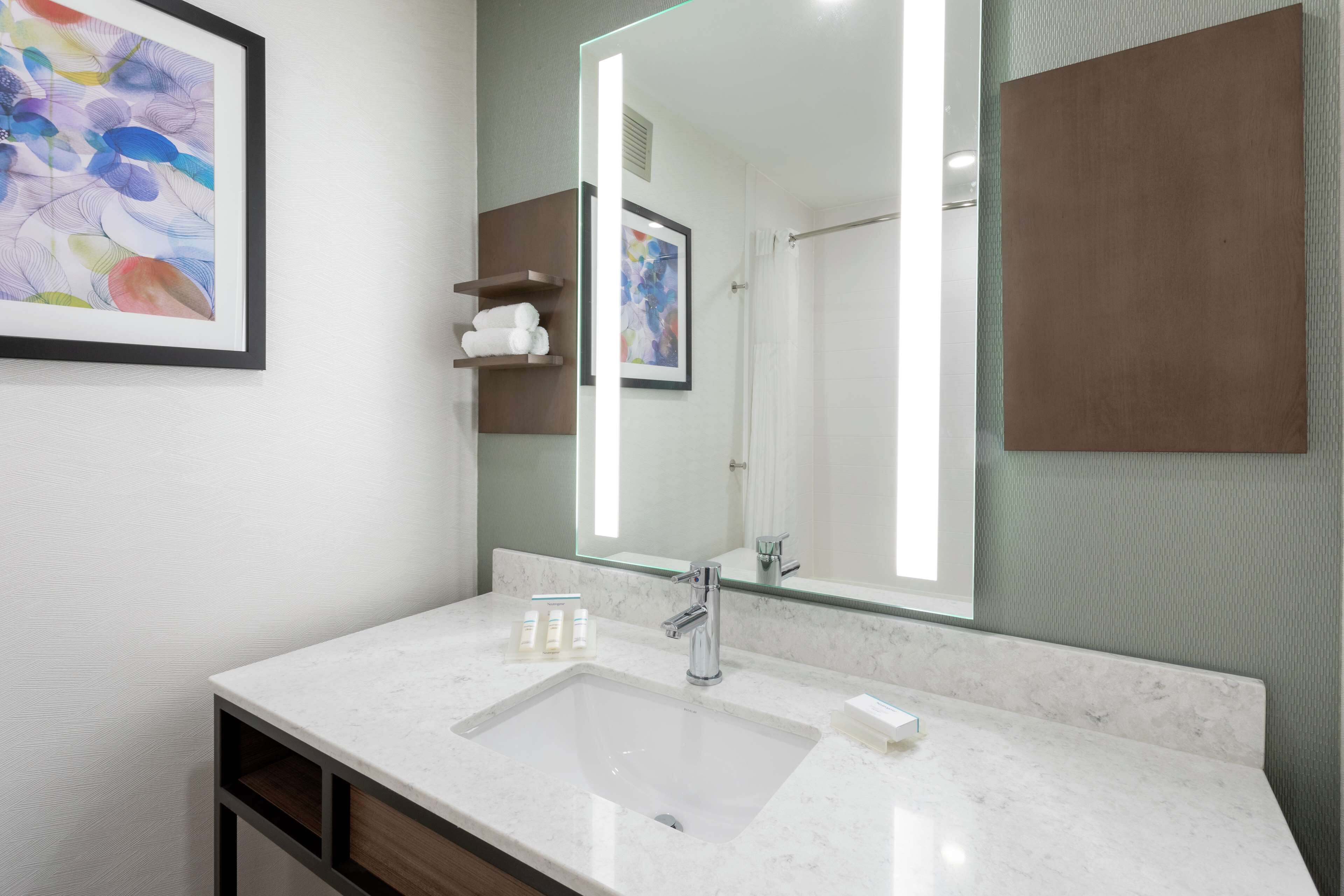 standard two doubles | bathroom shower