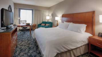 In-room safe, desk, laptop workspace, iron/ironing board