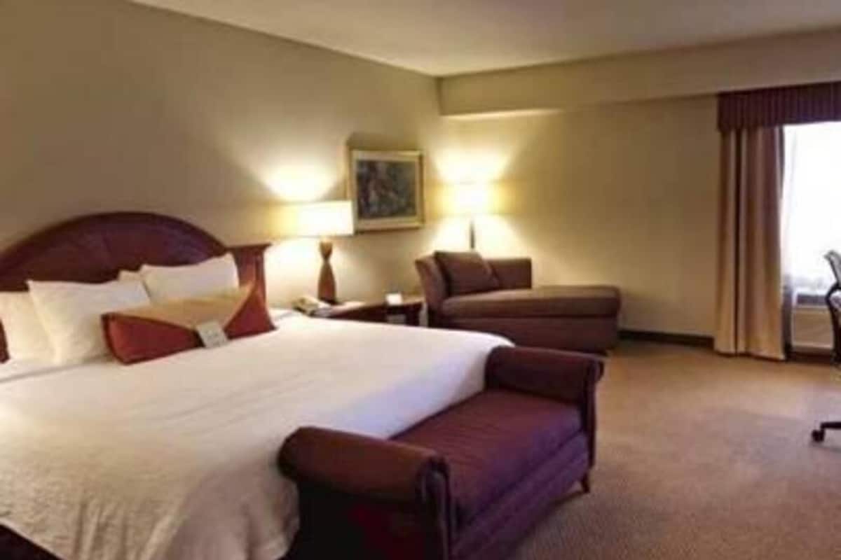 In-room safe, desk, laptop workspace, iron/ironing board