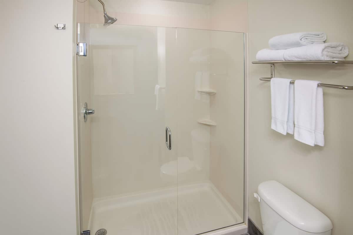 Standard Room, 1 King Bed, Accessible (Communications, Roll-In Shower) | In-room safe, desk, laptop workspace, blackout drapes