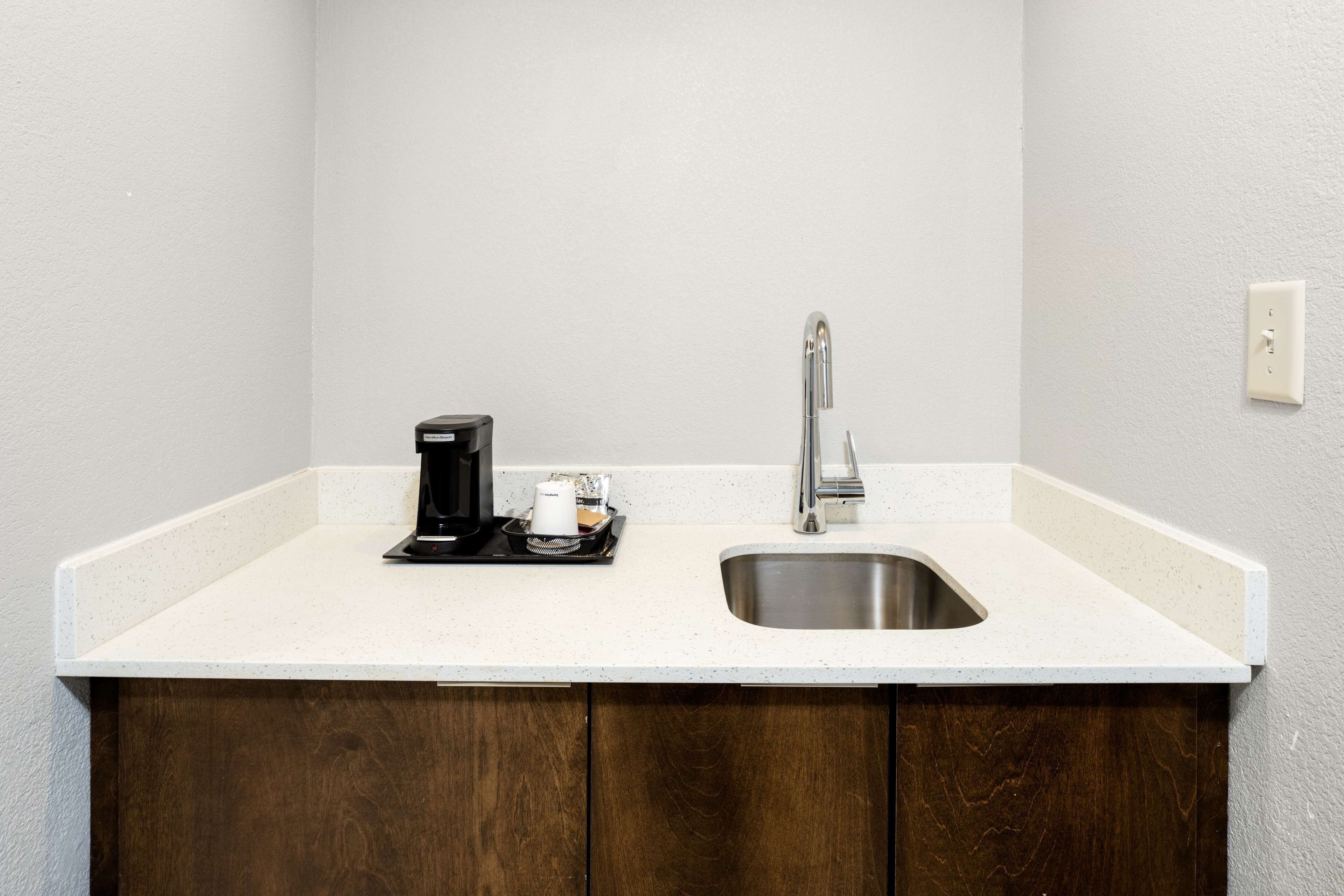 classic studio suite, 1 king bed with sofa bed, non smoking, kitchenette | premium bedding, in-room safe, desk, laptop workspace