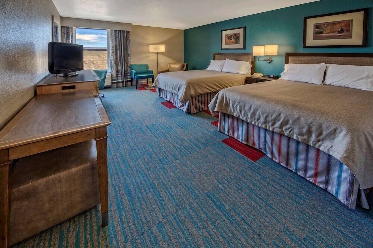 Desk, iron/ironing board, WiFi (free), alarm clocks