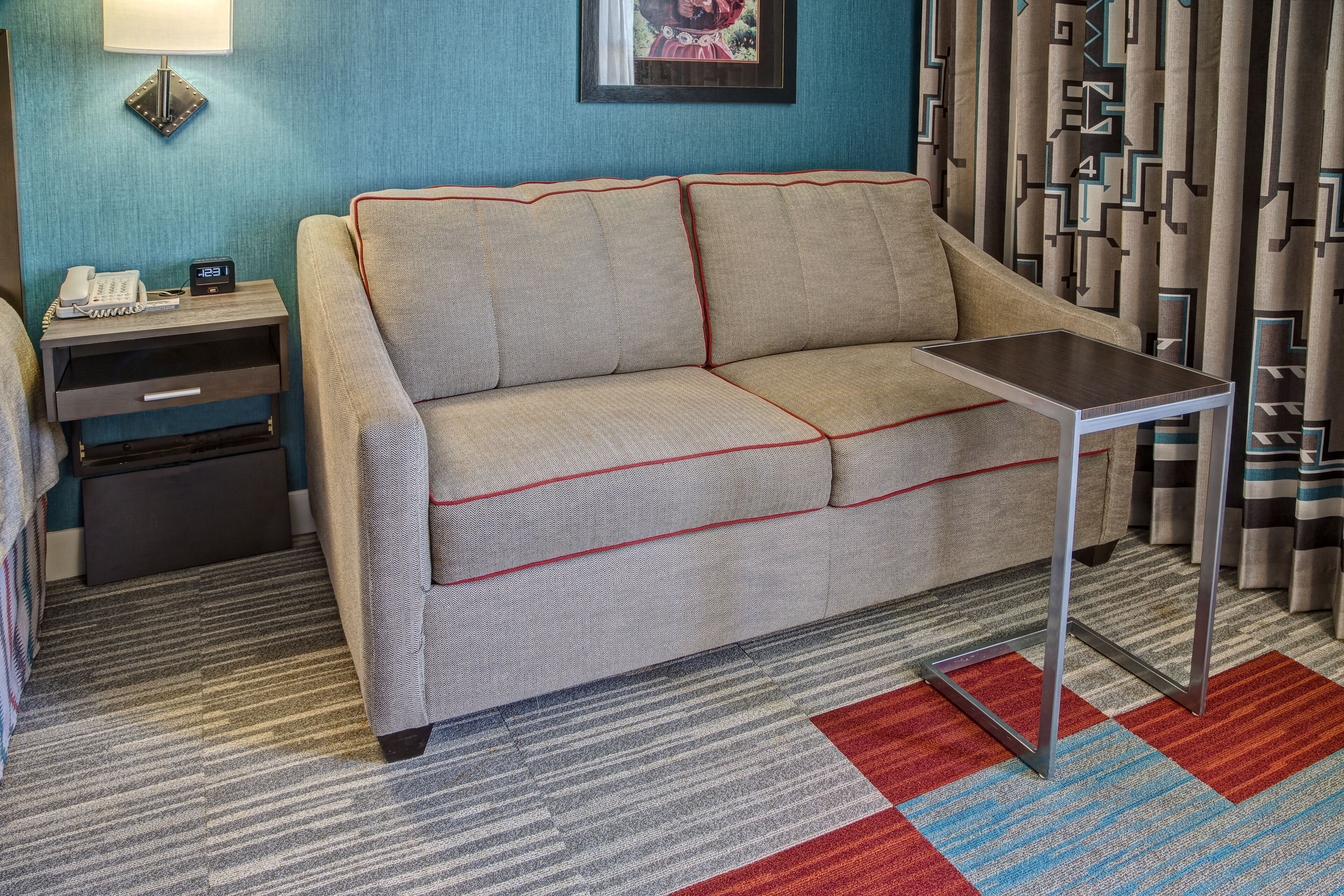 studio, 1 king bed with sofa bed, non smoking | desk, iron/ironing board, free wifi, bed sheets