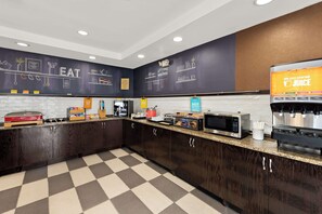Free daily breakfast