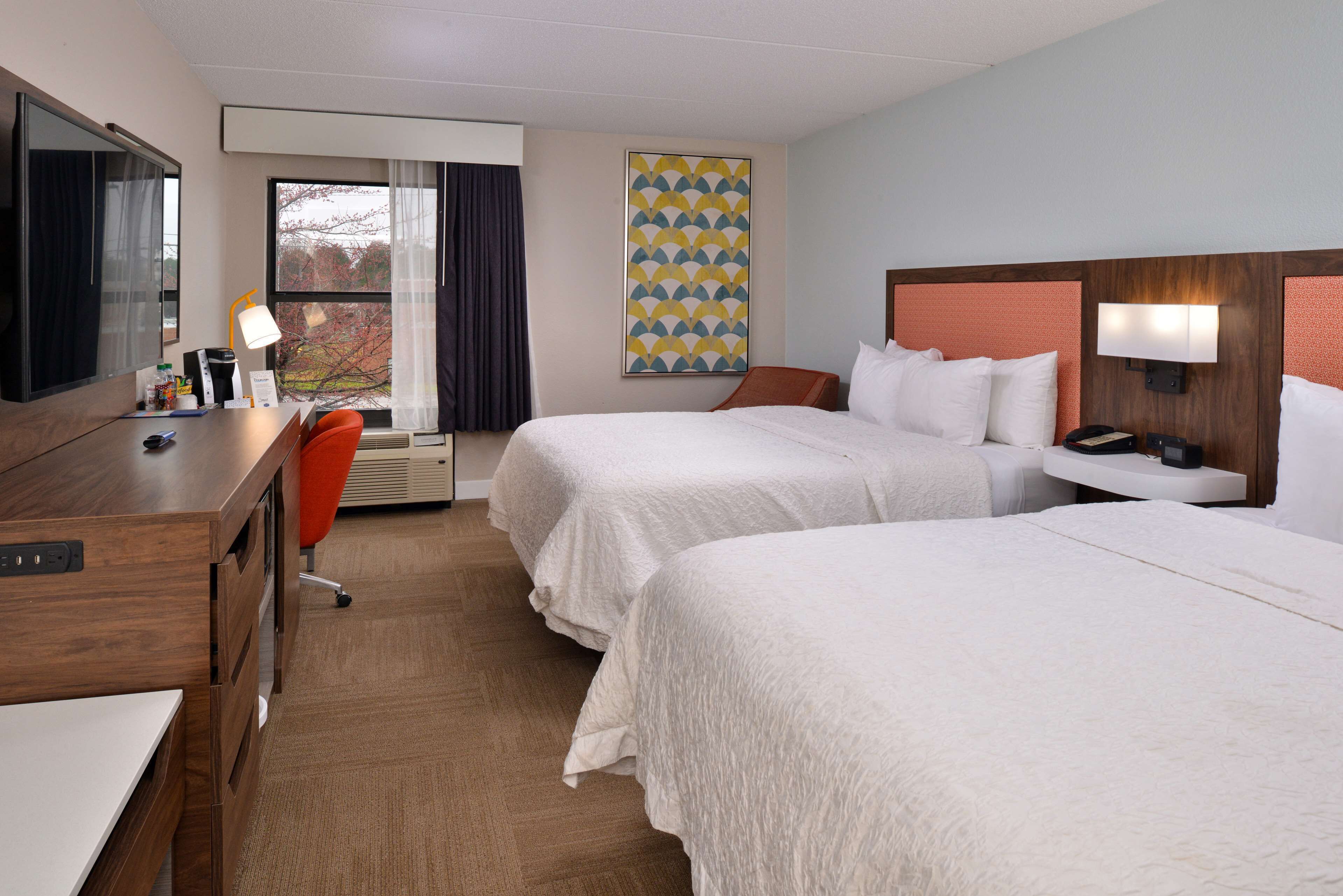 room, 2 queen beds, accessible, non smoking | desk, laptop workspace, blackout curtains, iron/ironing board