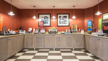 Petit déjeuner à emporter compris tous les jours