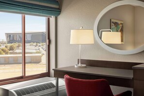 Hypo-allergenic bedding, in-room safe, desk, laptop workspace