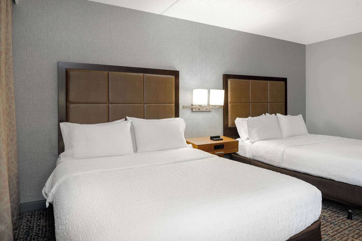 two double beds, non-smoking, accessible | premium bedding, blackout curtains, iron/ironing board