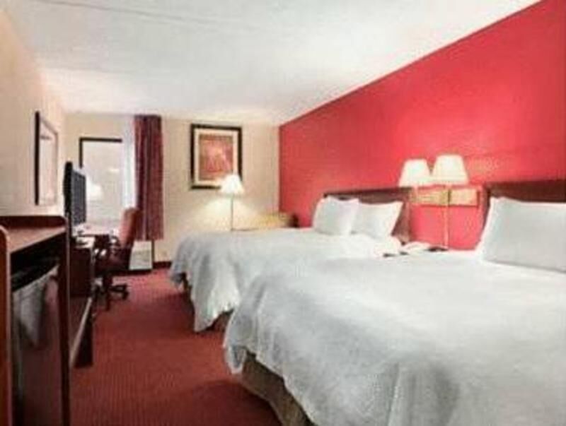 Premium bedding, blackout drapes, iron/ironing board