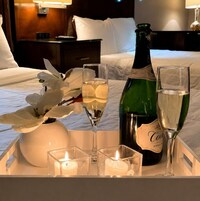 Servicio de champagne