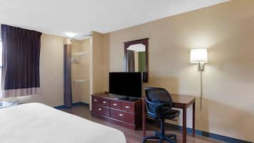 Standard Studio, 2 Queen Beds, Non Smoking, Kitchen | Desk, laptop workspace, blackout curtains, iron/ironing board