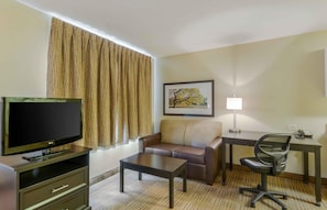 Studio Deluxe, 1 très grand lit et 1 canapé-lit, non-fumeur, cuisine