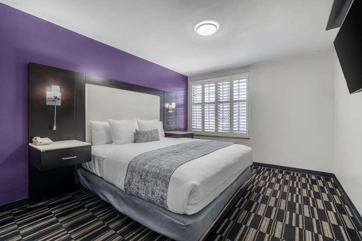 Standard Room, 1 King Bed, Non Smoking, Refrigerator & Microwave | Premium bedding, individually furnished, iron/ironing board, free WiFi