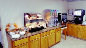 Free daily full breakfast