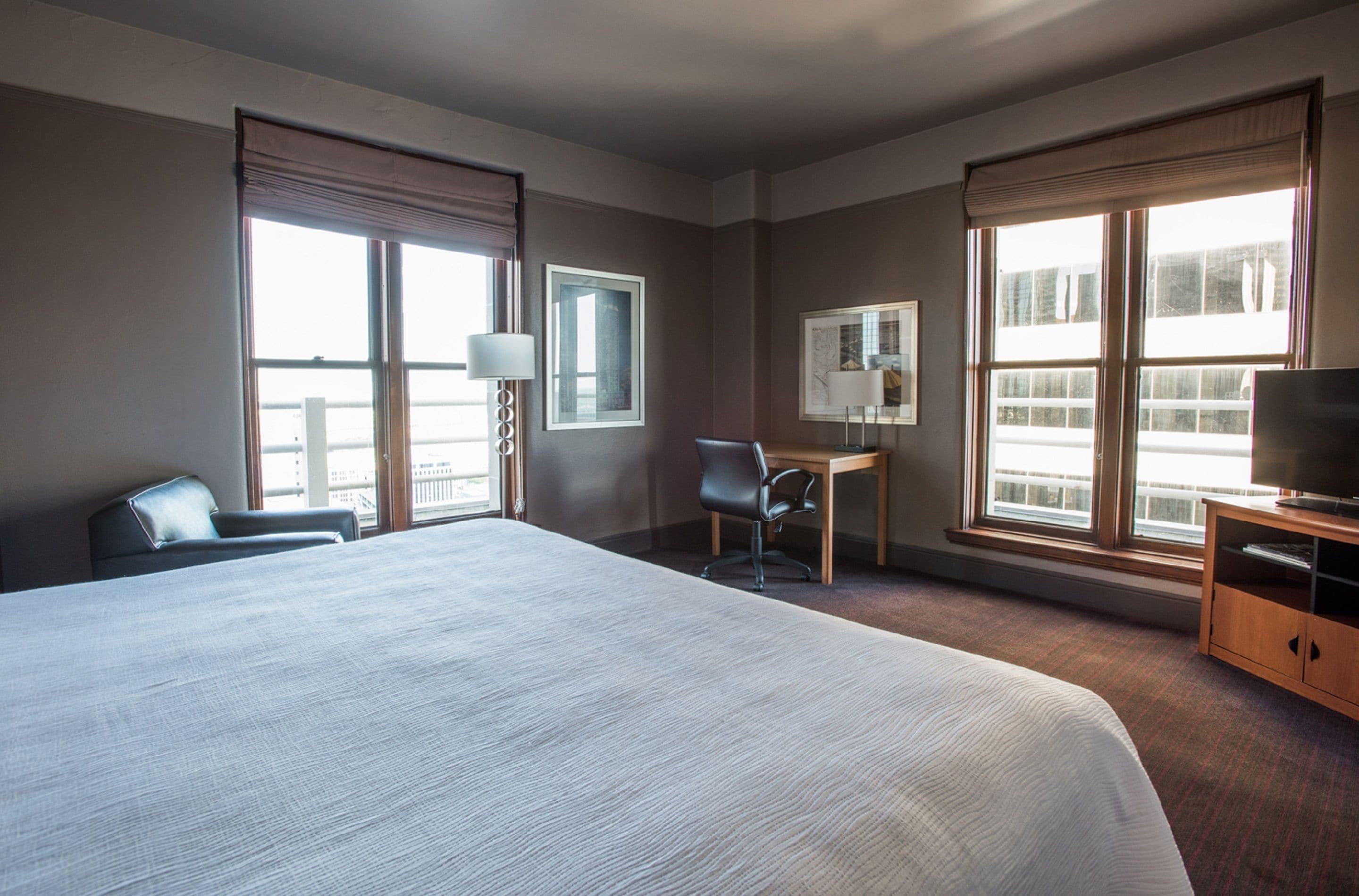 Premium bedding, pillowtop beds, in-room safe, desk