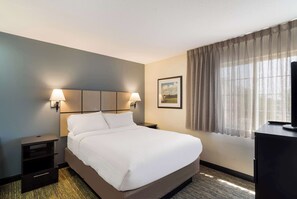 Suite, 2 Queen Beds (One Bedroom) | Egyptian cotton sheets, premium bedding, pillowtop beds, desk