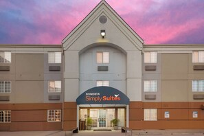 Front of property – evening/night