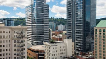 Club Room, 1 King Bed, Non Smoking, City View | View from room