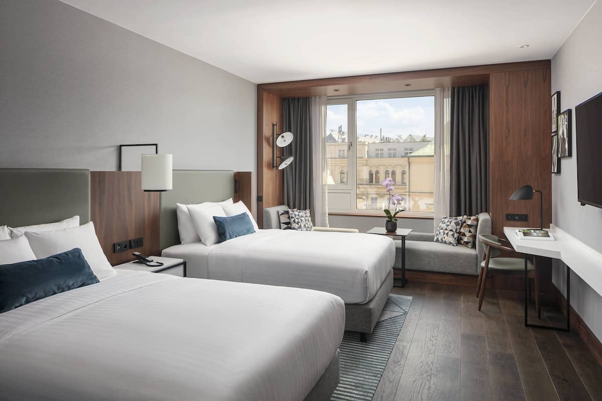 Superior Room, 2 Queen Beds, Non Smoking | Premium bedding, minibar, in-room safe, desk