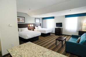 Suite, Non Smoking | 1 bedroom, desk, blackout drapes, iron/ironing board