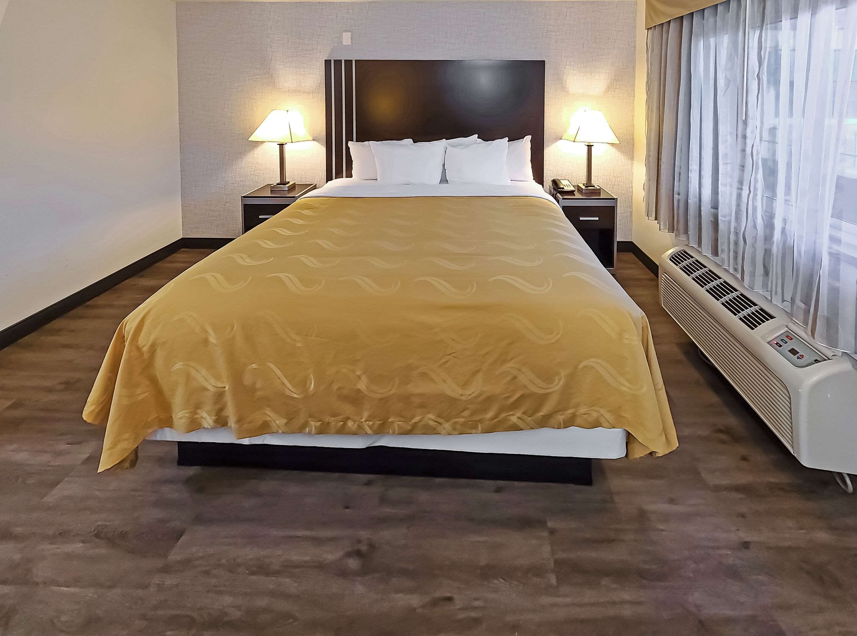 deluxe suite, 1 king bed with sofa bed, non smoking | pillow-top beds, desk, laptop workspace, blackout curtains