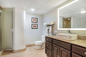 Basic Room, Multiple Beds, Non Smoking | Bathroom - Comfort Inn & Suites Lake Norman (Cornelius)