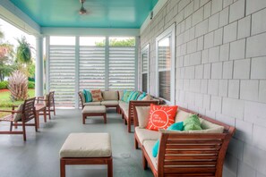 Uitzicht vanuit accommodatie