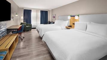 Ropa de cama de alta calidad y escritorio