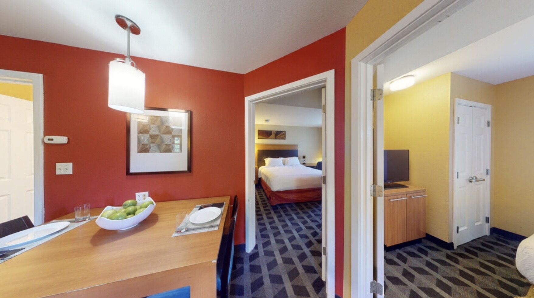 deluxe suite, 2 bedrooms | 1 bedroom, premium bedding, pillow-top beds, blackout curtains