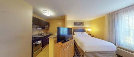 Luxe beddengoed, pillowtop-bedden, verduisterende gordijnen