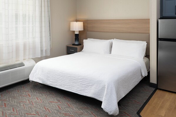 Hypo-allergenic bedding, desk, iron/ironing board, free cots/infant beds