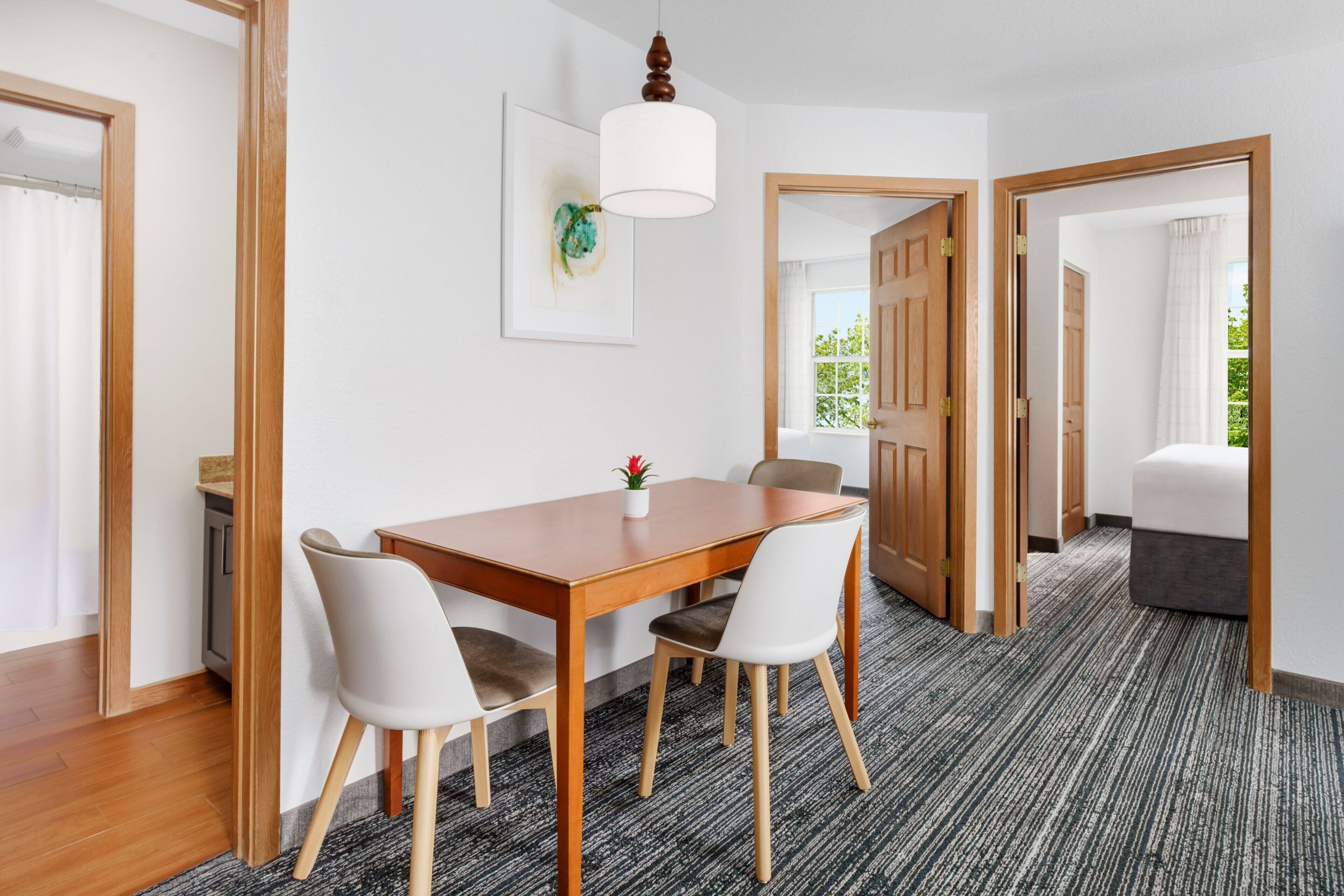 1 bedroom, desk, soundproofing, iron/ironing board