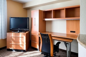 In-room safe, desk, iron/ironing board, free cribs/infant beds