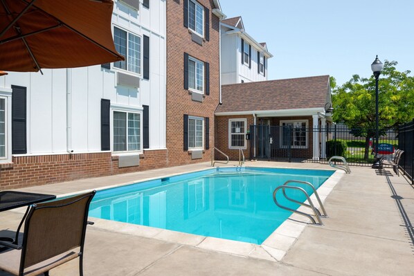 Seasonal outdoor pool